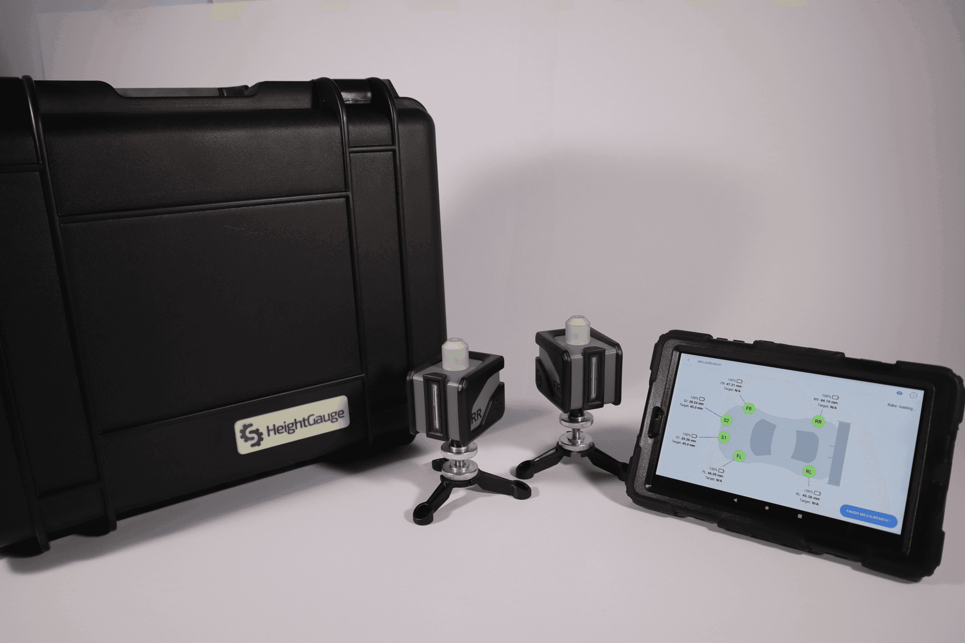 HeightGauge - race car ride height measurement equipment